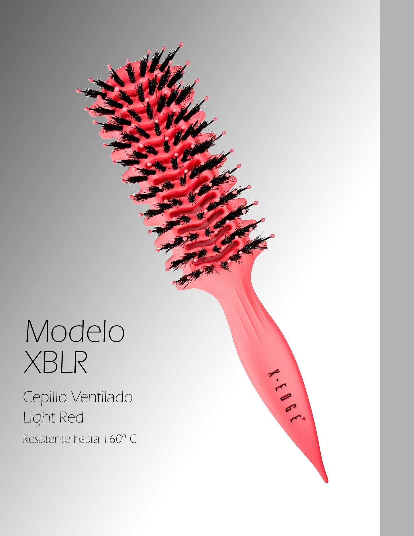 Cepillo Ventilado Light Red X-EDGE®