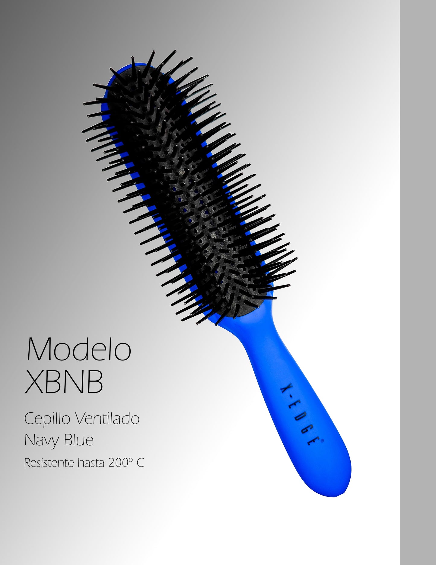 Cepillo Ventilado Navy Blue X-EDGE®