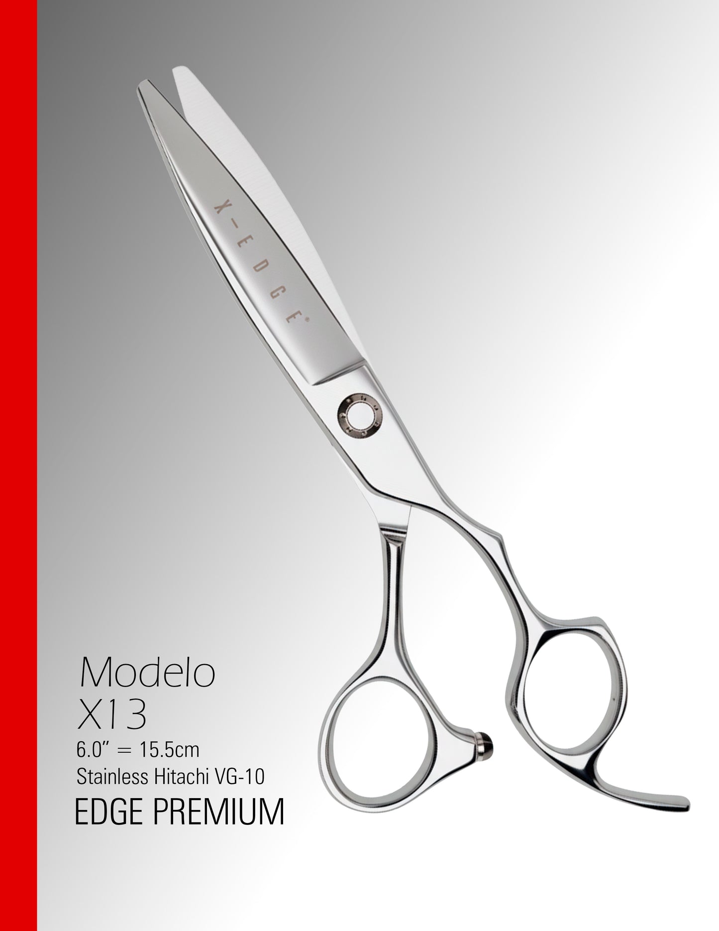 Tijera de Corte X13-VG10 Edge Premium de 6.0"