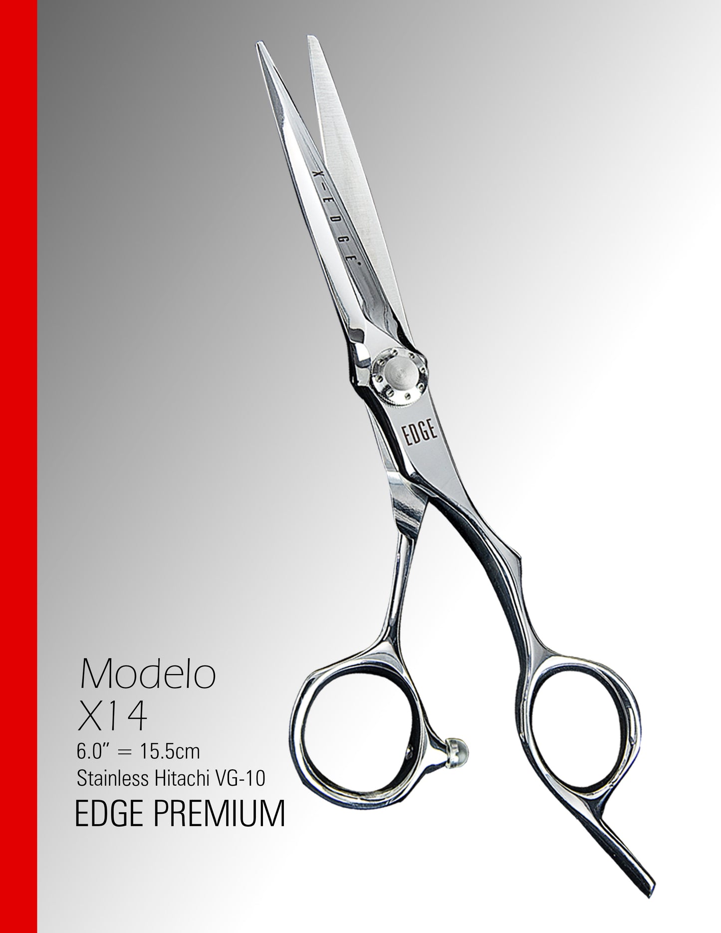 Tijera de Corte X14-VG10 Edge Premium DE 6.0"