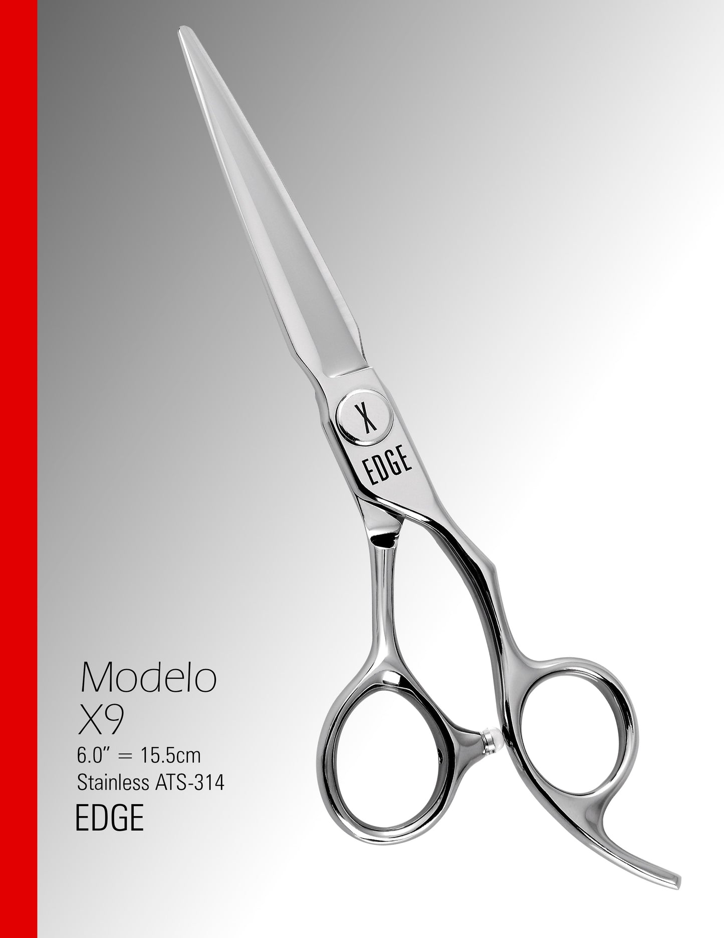 Tijera de Corte X9 Edge de 6.0"