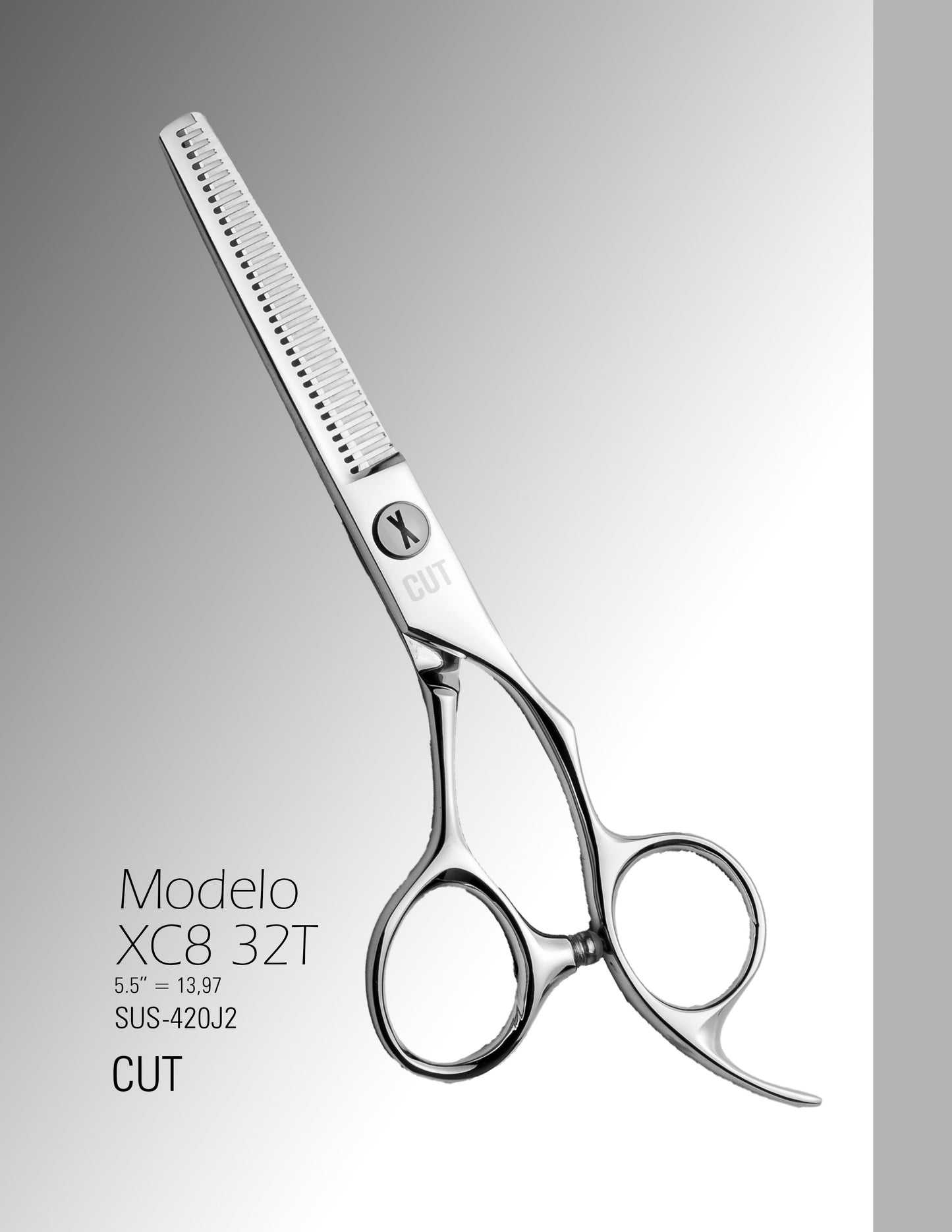 Tijera de Textura XC8-32T Cut de 5,5"