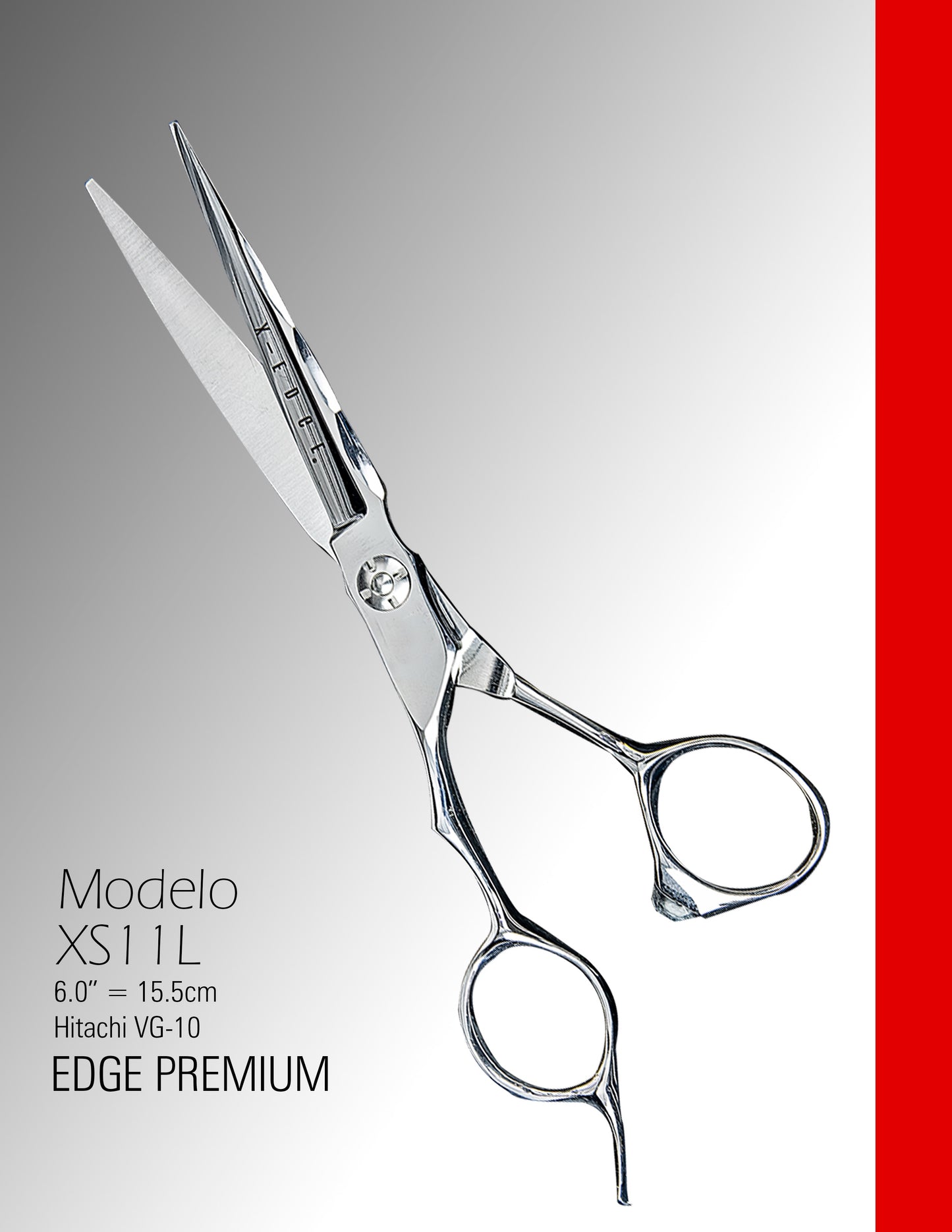 Tijera de Corte Izquierda XS11L Edge Premium de 6.0"