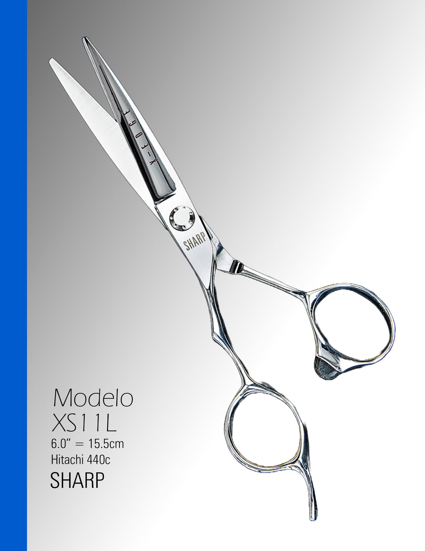 Tijera de Corte Izquierda XS11L Sharp de 6.0"