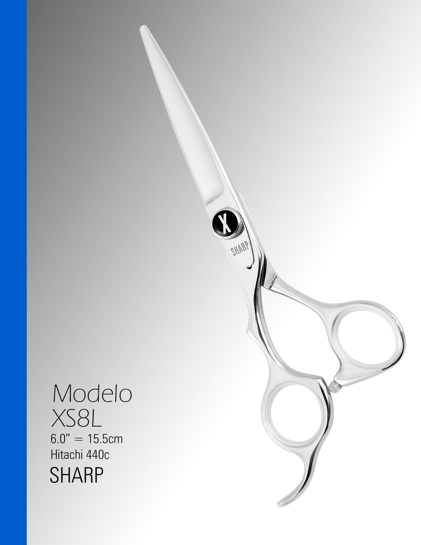 Tijera de Corte Izquiera XS8L Sharp de 6.0"