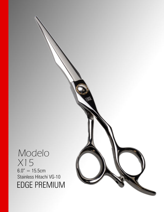 Tijera de Corte X15 Edge Premium de 6.0"