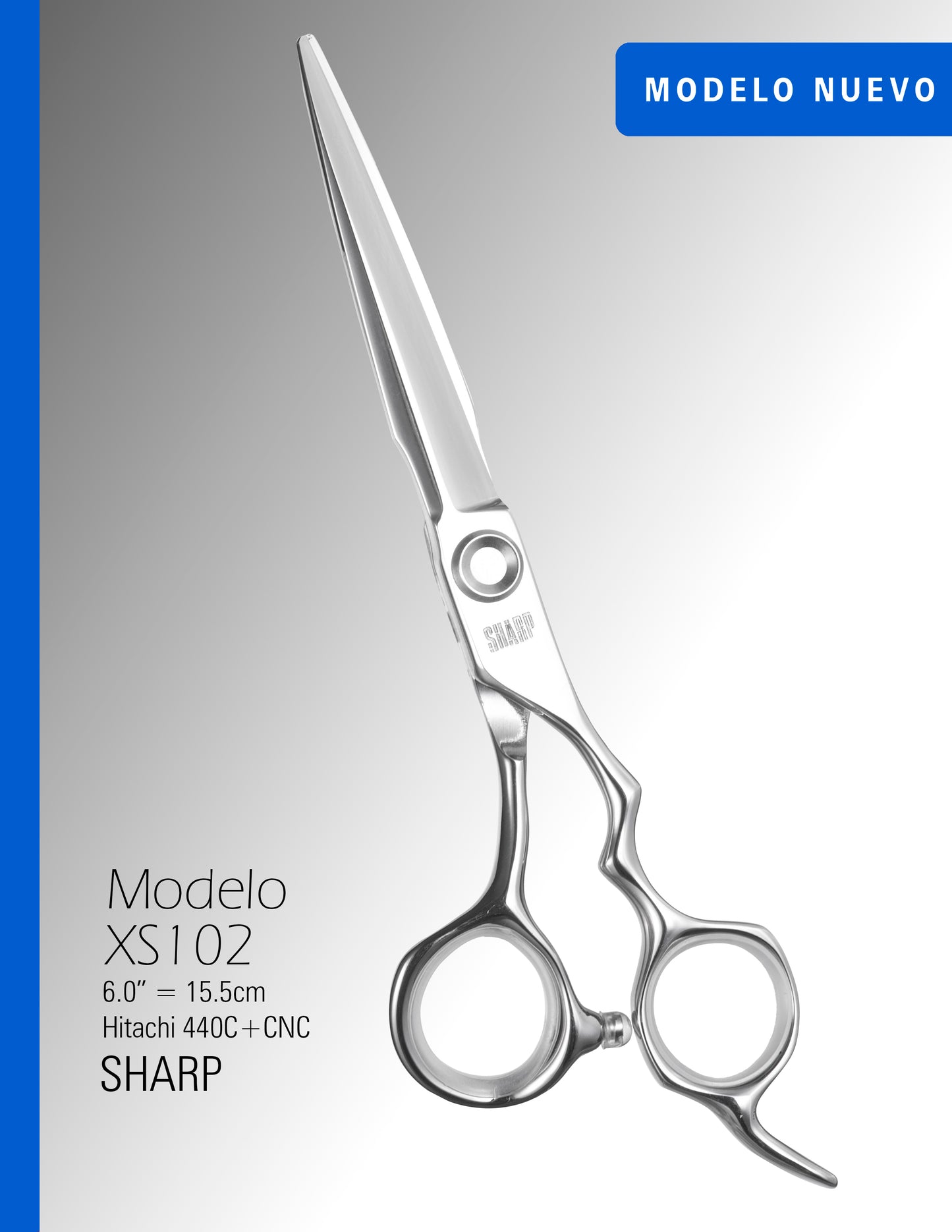 Tijera de Corte XS102 SHARP de 6.0"