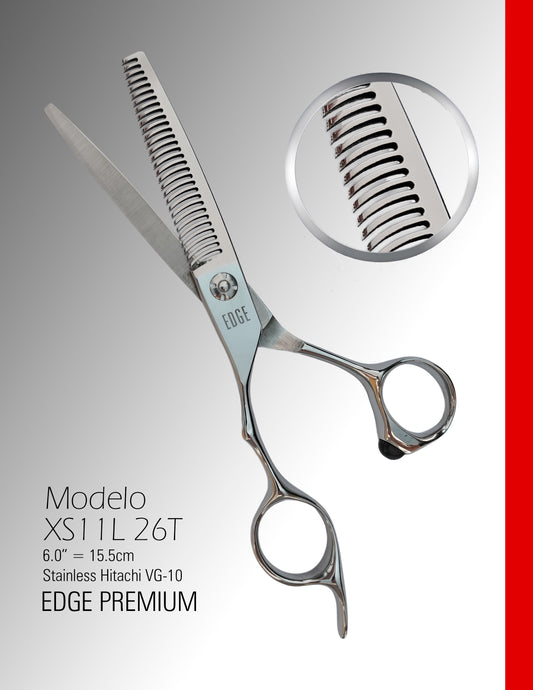 Tijera de Textura Izquierda XS11L-26T Edge Premium