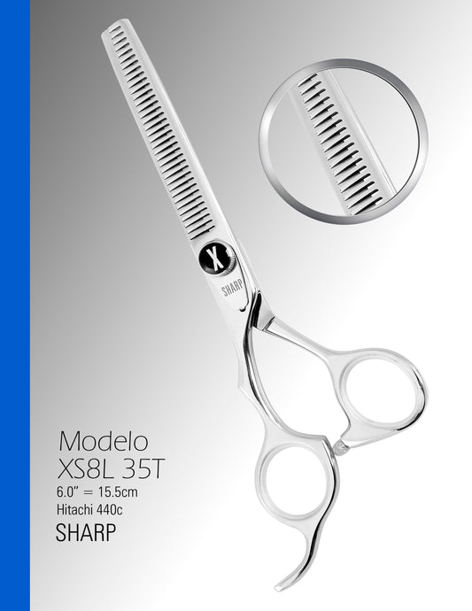 Tijera de Textura Izquierda XS8L-35T Sharp de 6.0"