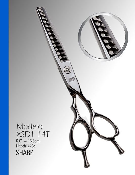 Tijera de Textura XSD1-14T Sharp de 6.0"